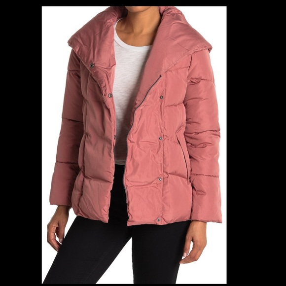 New Lucky Brand Missy Pillow Puffer Jacket - Picture 1 of 2